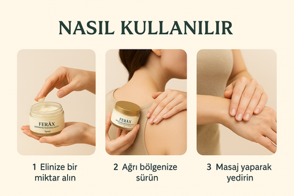 Ferax Doğal Mucize Ağrı Kremi 120ml